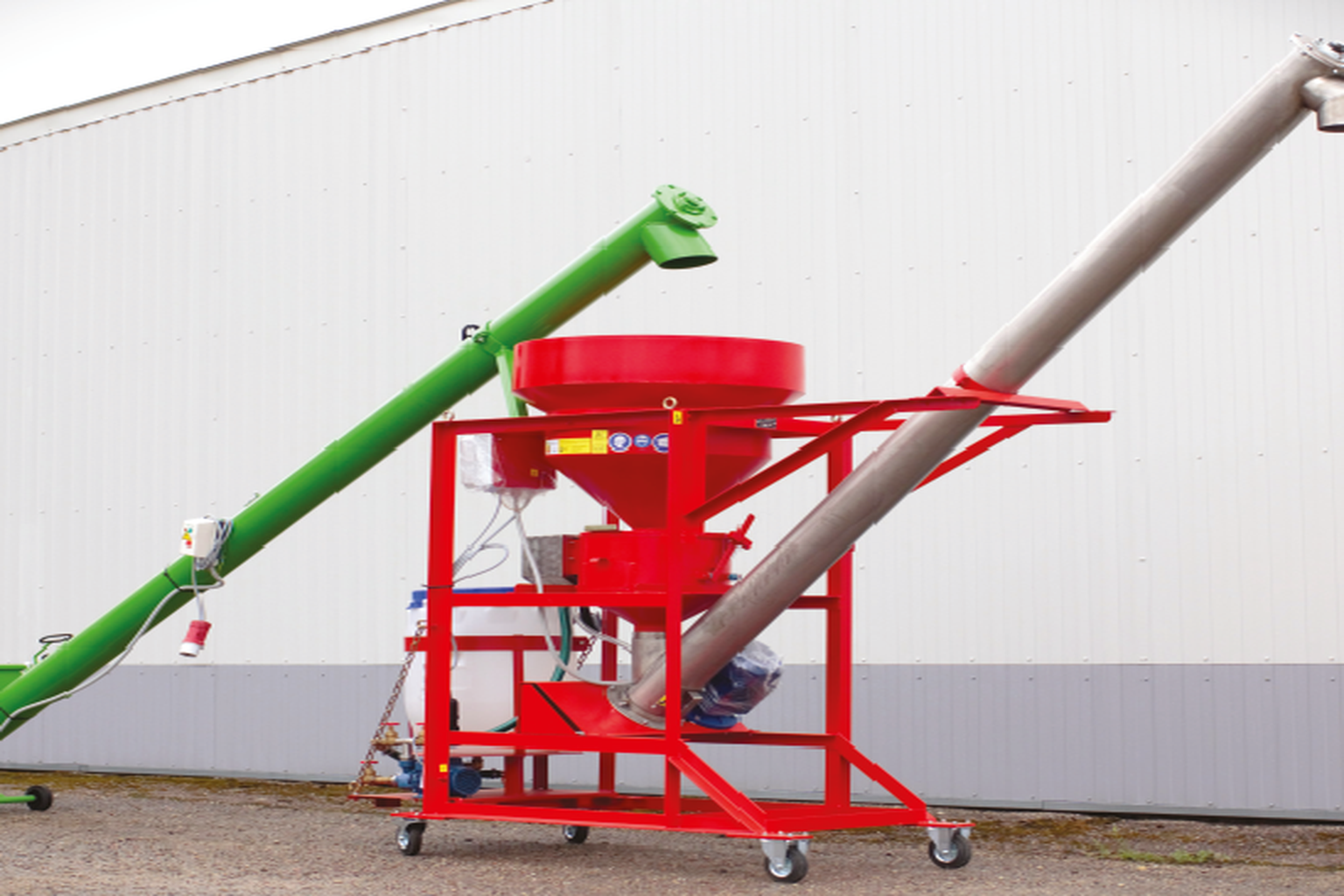 Seed Treating Equipment Model 2 - Automated grain processing system